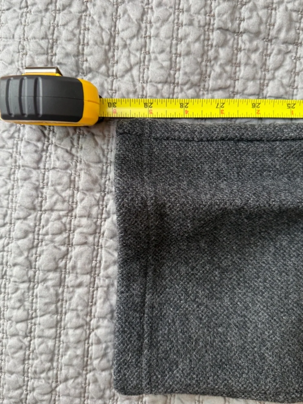 Taylor Stitch Weekend Pant in Charcoal Herringbone Wool XL